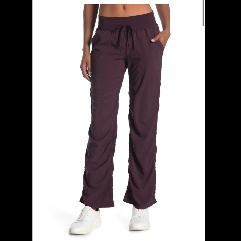 Marina Eileen Woven Pant In Wild Plum Sz small